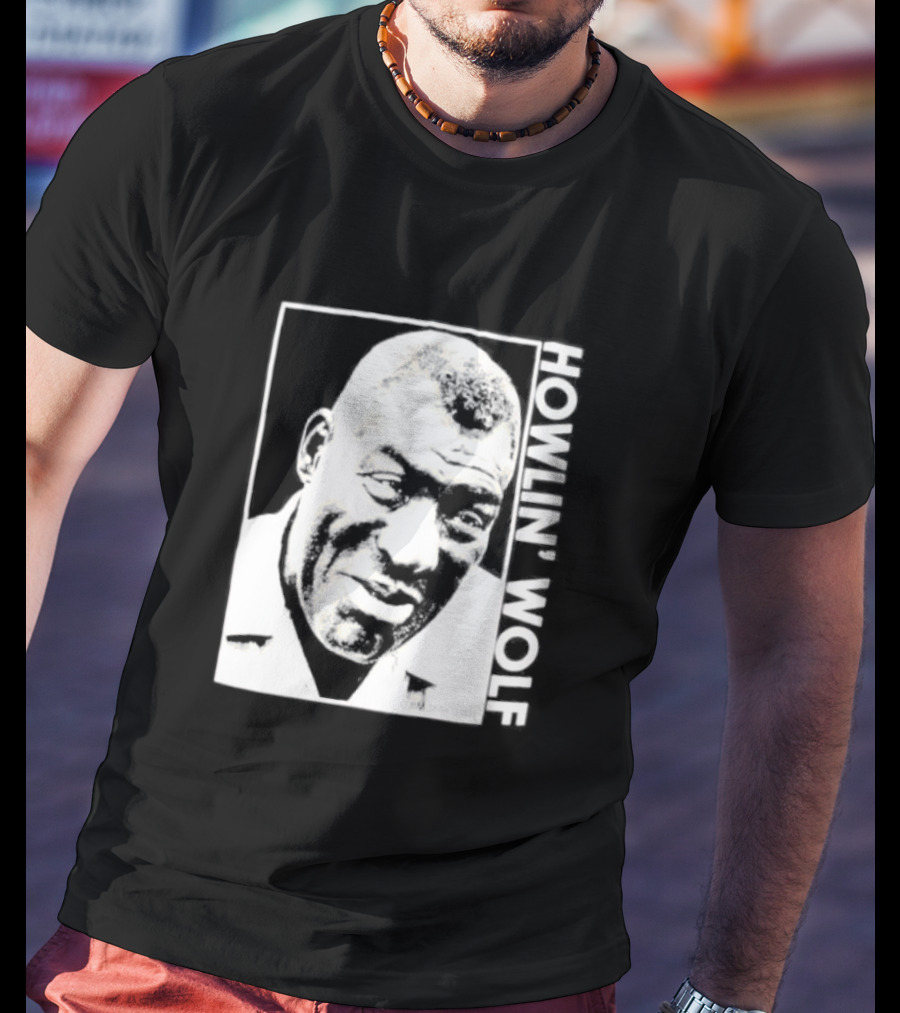 Howlin' Wolf Portrait By Jim Marshall T-Shirt