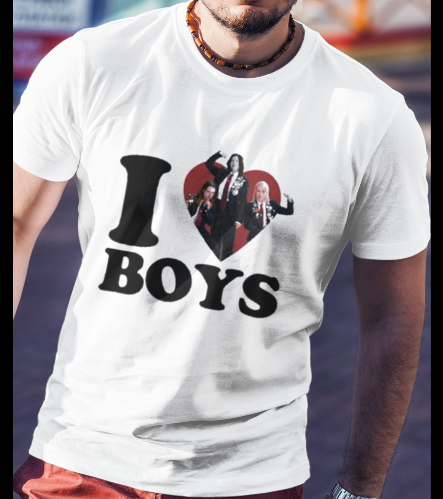 I Heart Boys Boygenius Trio In Heart T-Shirt