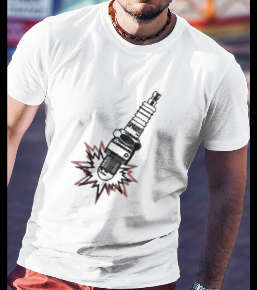 Sparks Plug Ignition Flash T-Shirt