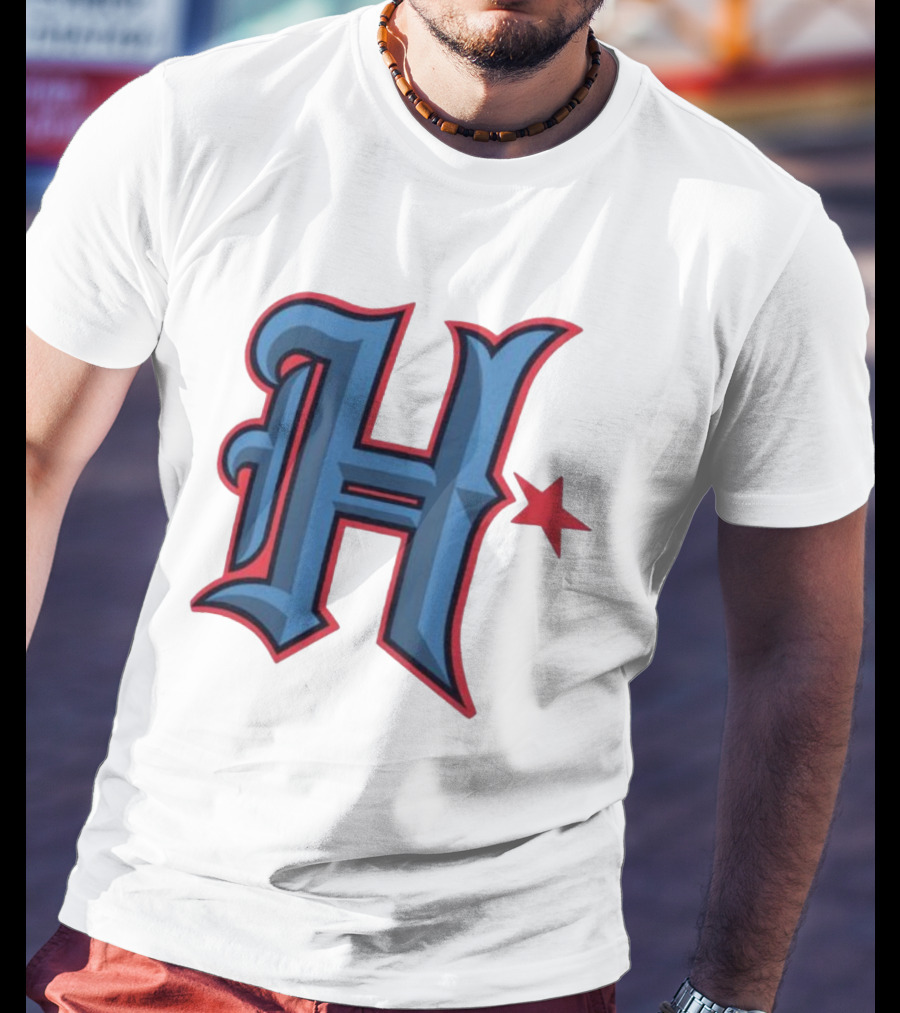 Houston Texans H Logo With Star T-Shirt