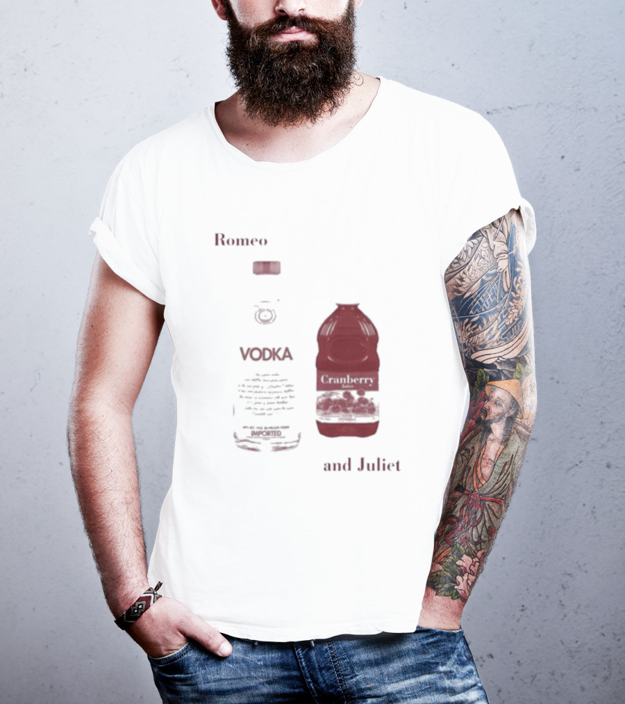 Romeo Vodka And Juliet Cranberry T-Shirt