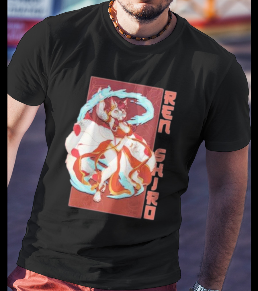 Ren Shiro Nine-Tailed Fox Spirit Wielder T-Shirt