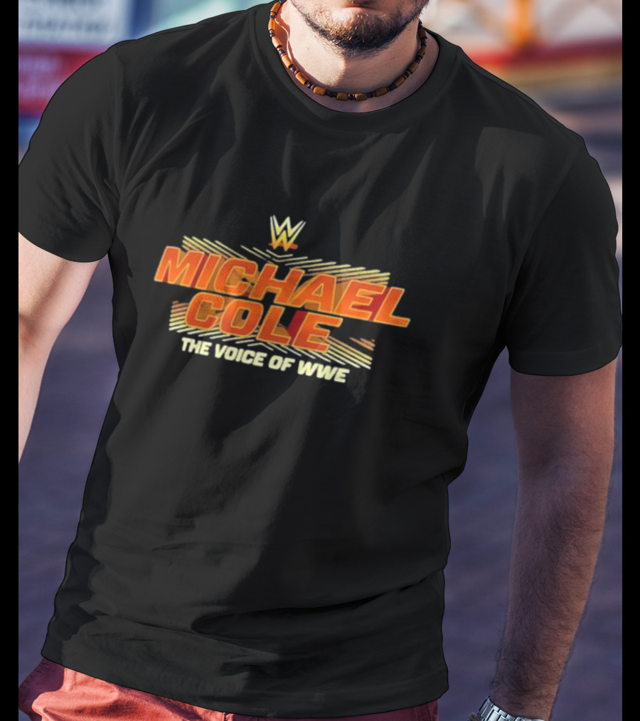 Michael Cole The Voice Of WWE Iconic WWE T-Shirt
