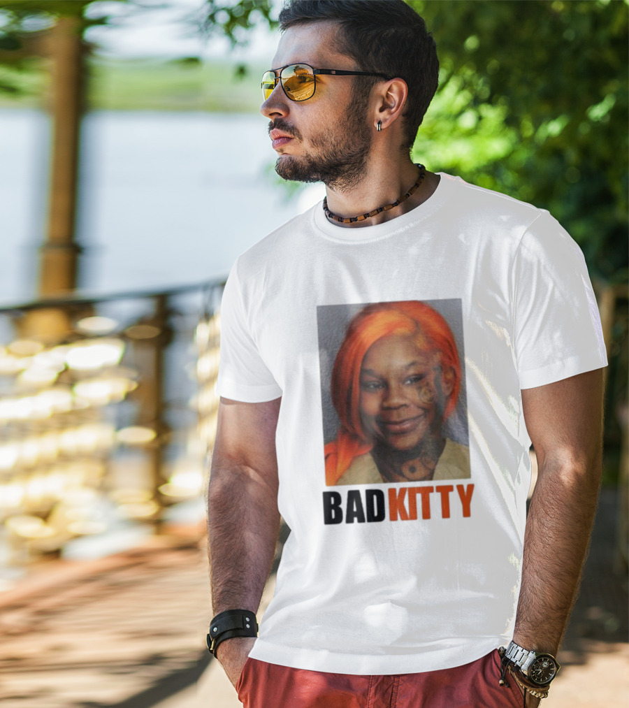 Bad Kitty Sukihana Mugshot T-Shirt