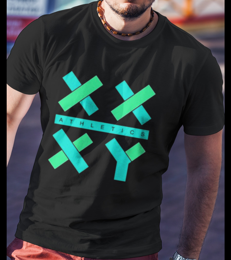 Xx Xy Athletics Neon Geometric T-Shirt