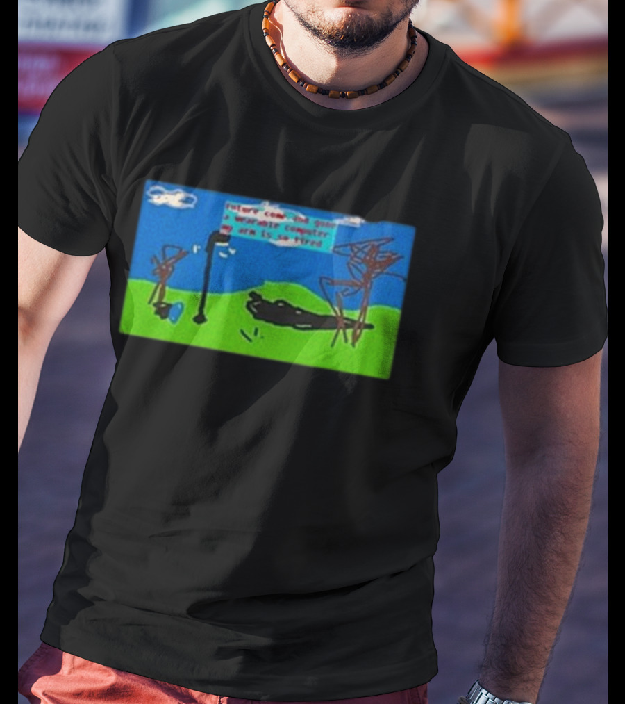 Xyberscape Signed Future Coming Gone My Arm Is So Tired T-Shirt