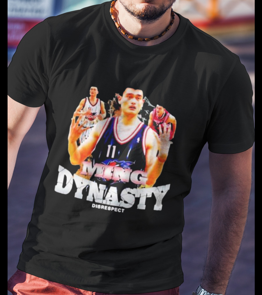 Ming Dynasty Yao Disrespect Basketball T-Shirt