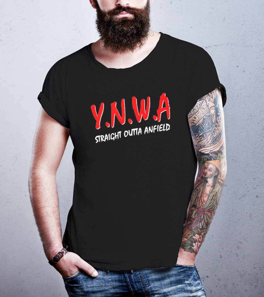 Y.N.W.A Straight Outta Anfield T-Shirt