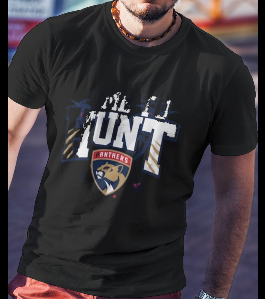 Time To Hunt Florida Panthers 1993 Fanatics Branded T-Shirt