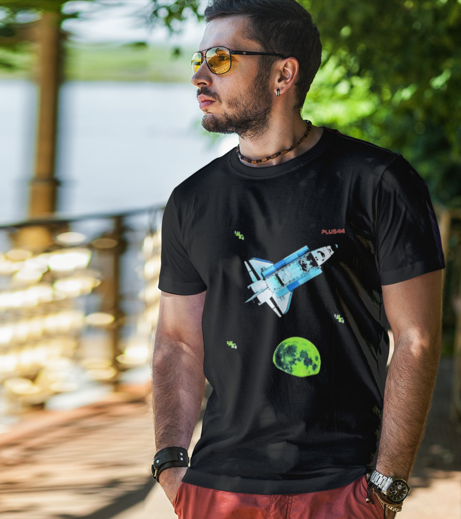 Plus44 Lewis Hamilton Shuttle Moon Explorer T-Shirt