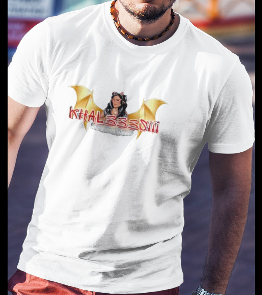 Khal333siii Winged Who's Your Queen T-Shirt