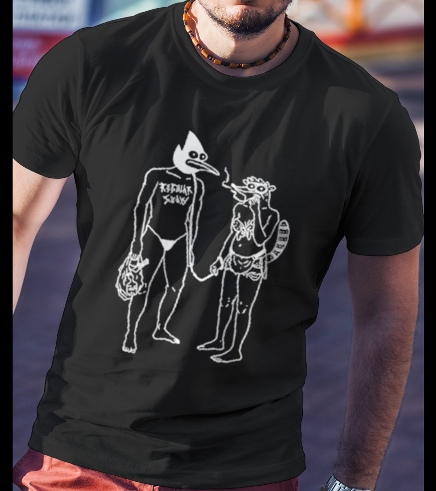 Death Grips Regular Show Sketch Money Store Fusion T-Shirt