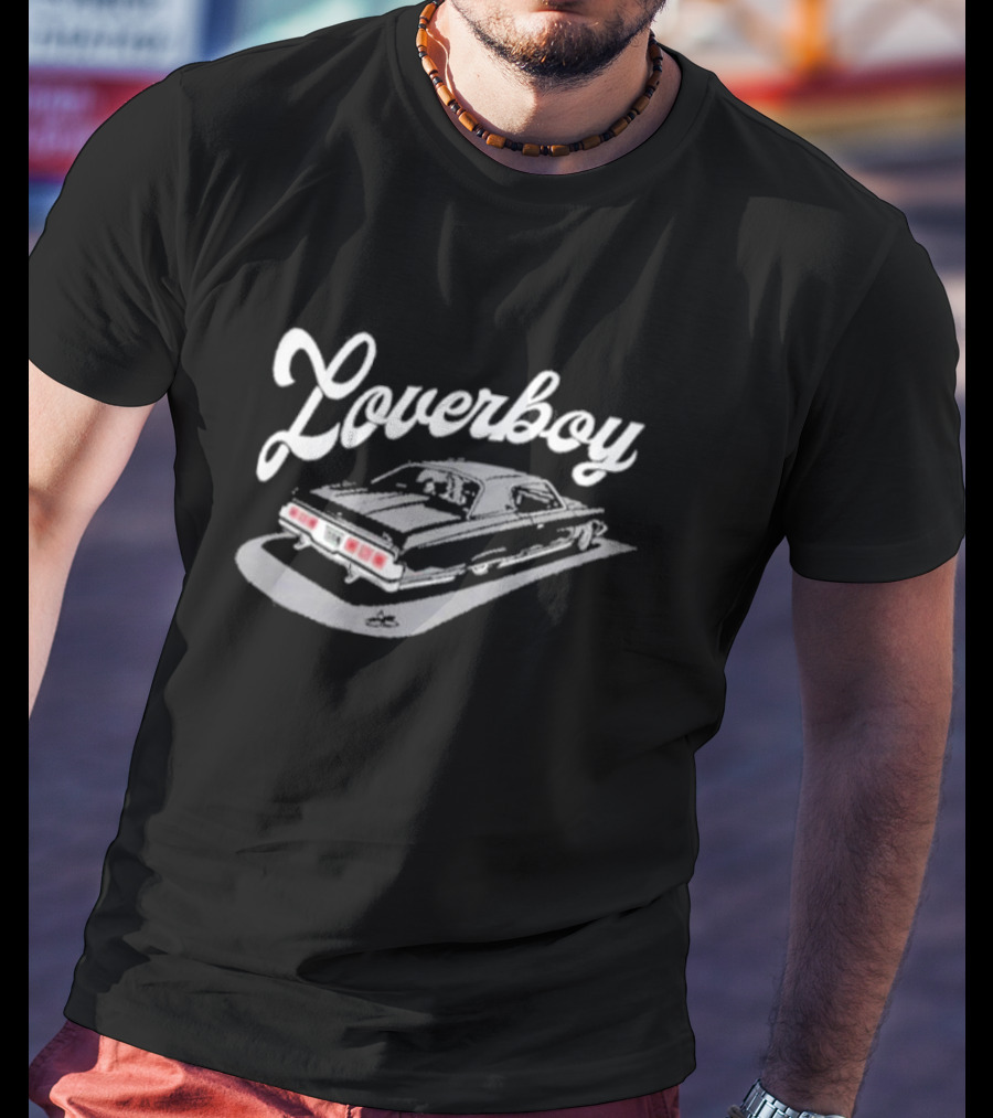 Loverboy Classic Car Illustration Bomb The Artist T-Shirt
