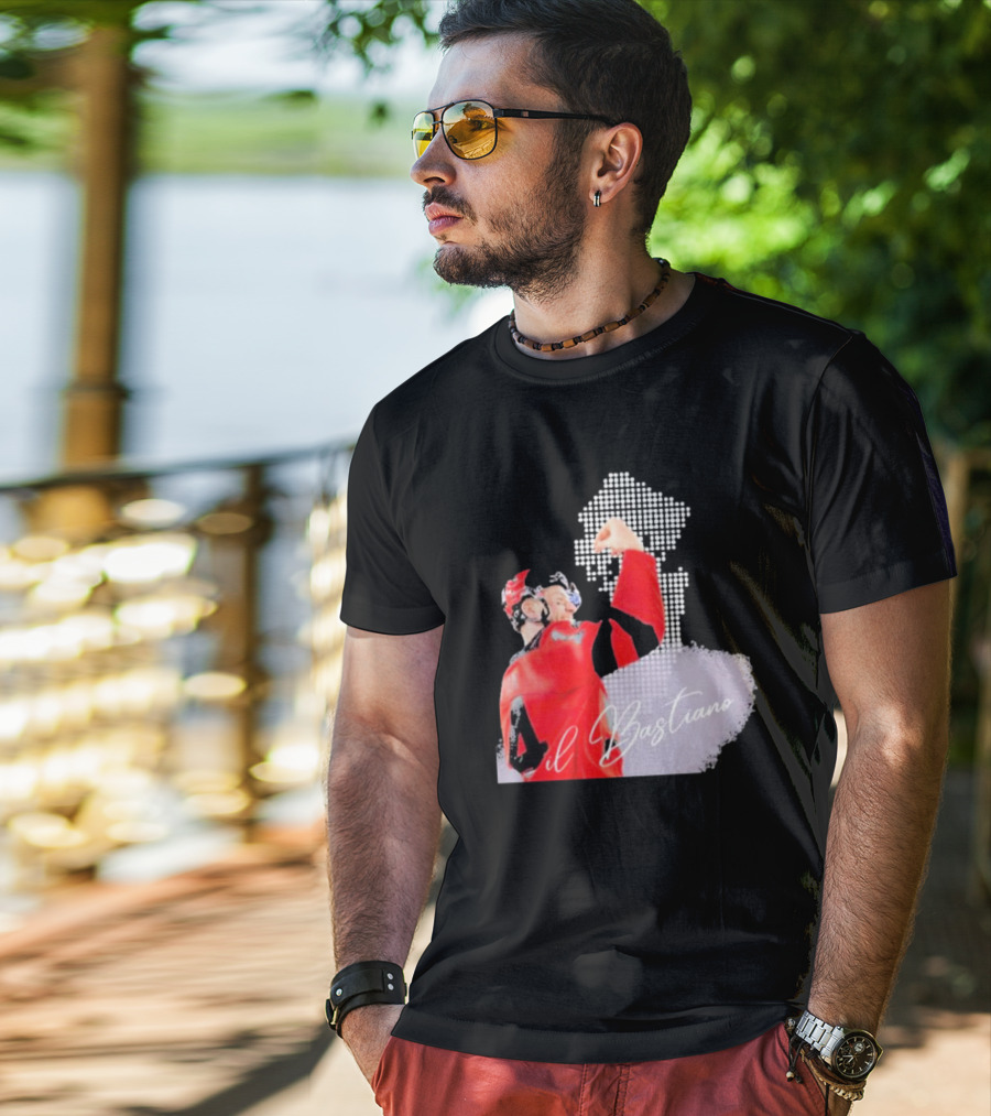 Il Bastiano Number 4 Hockey Celebration Signature T-Shirt