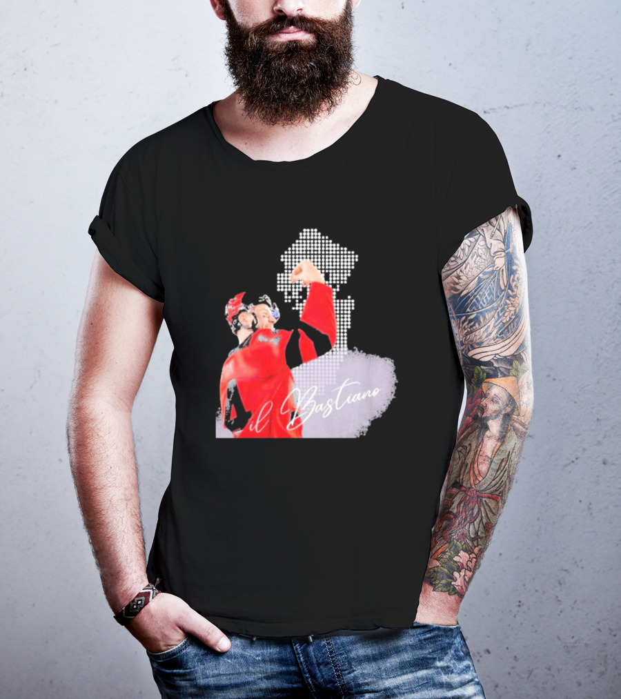 Il Bastiano Number 4 Hockey Celebration Signature T-Shirt