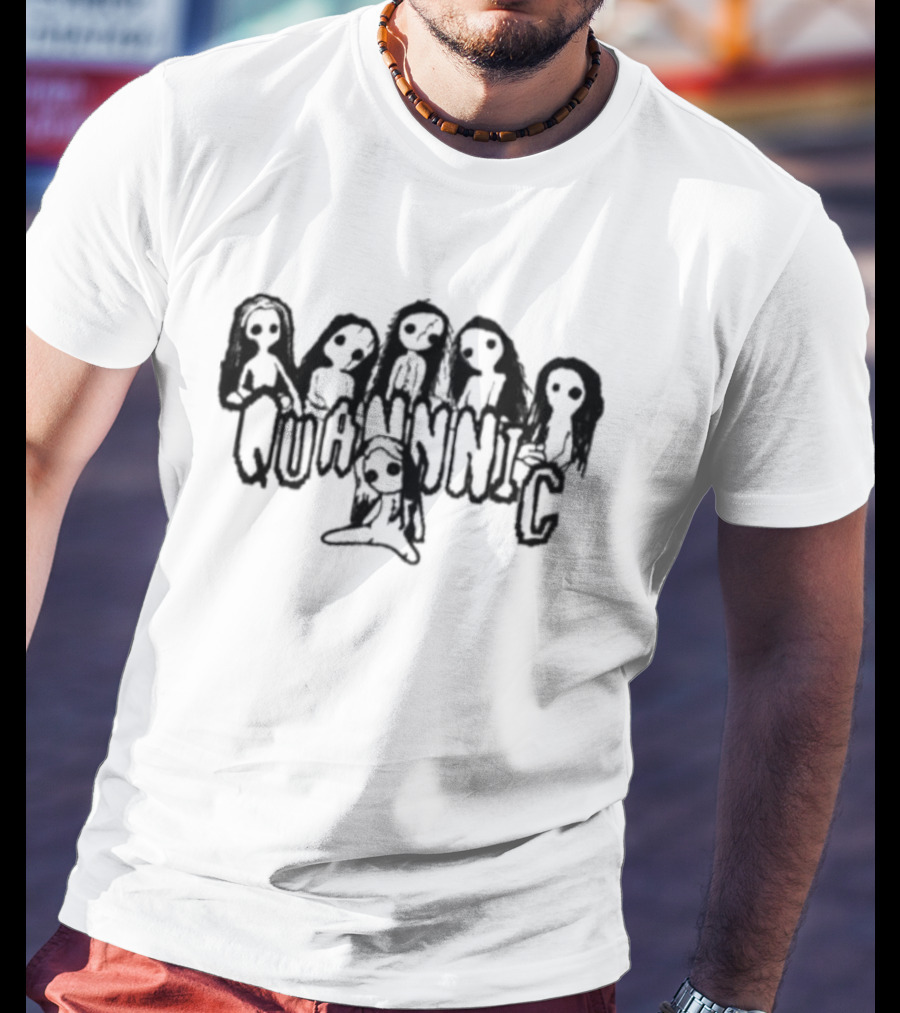 QUANNIC Creepy Doll Figures Dark T-Shirt
