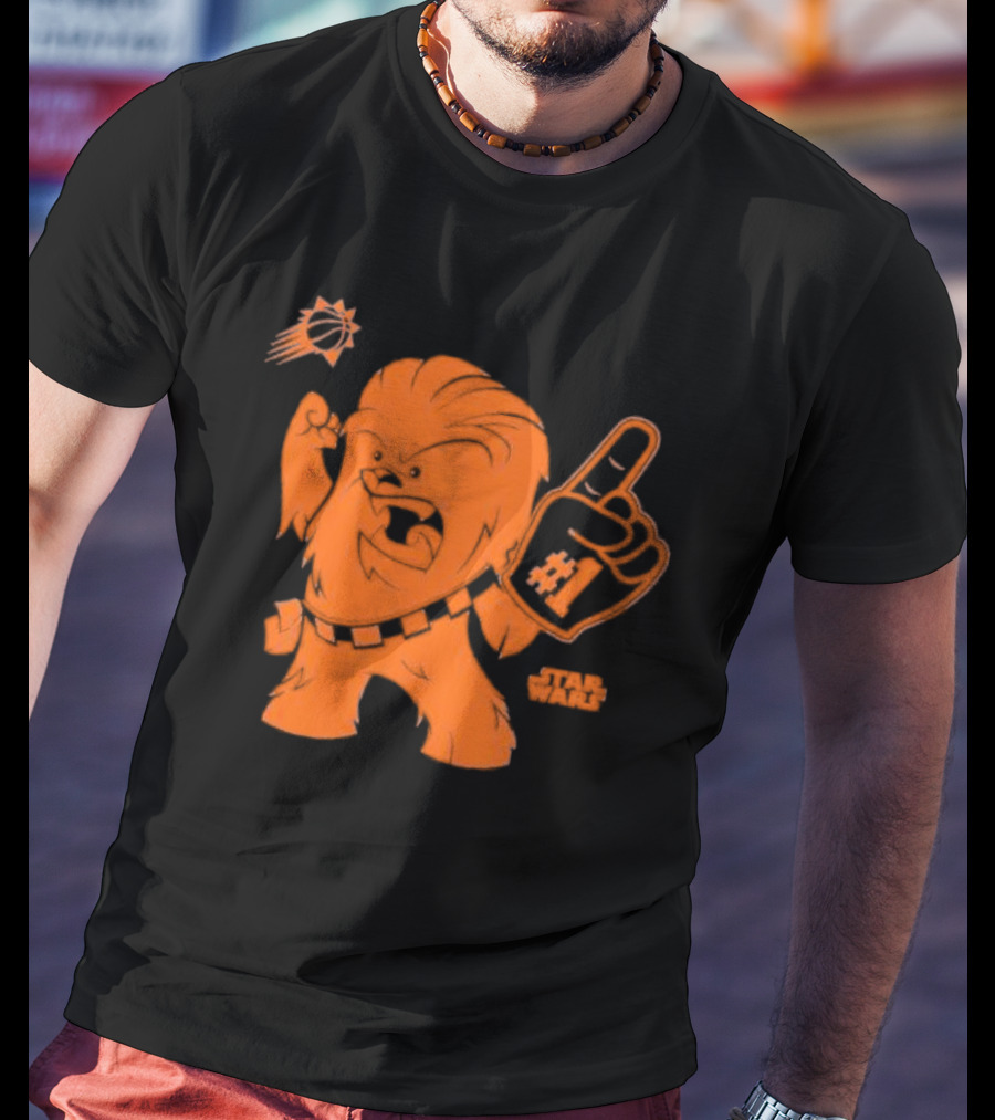 Phoenix Suns Star Wars Chewie Number One Fan T-Shirt