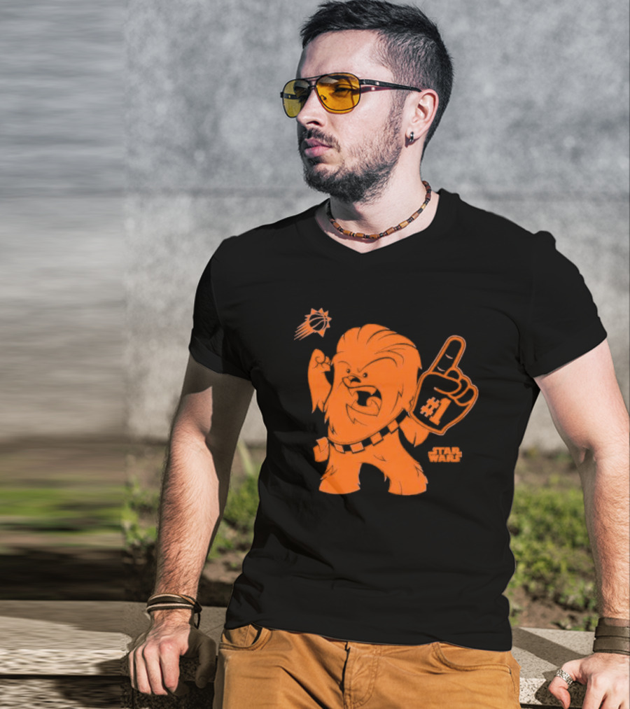 Phoenix Suns Star Wars Chewie Number One Fan T-Shirt