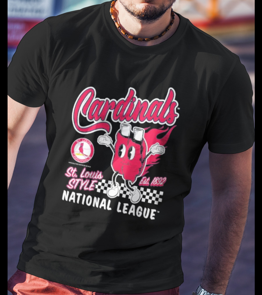 Cardinals St. Louis Style National League Est. 1892 T-Shirt