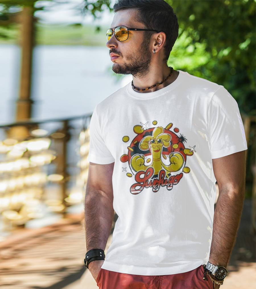 Meccha Japan Gholdengo Lurking Pokemon Ringer T-Shirt
