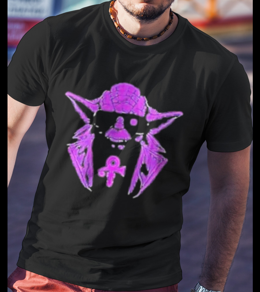 Yoda Purple Symbol Fusion T-Shirt