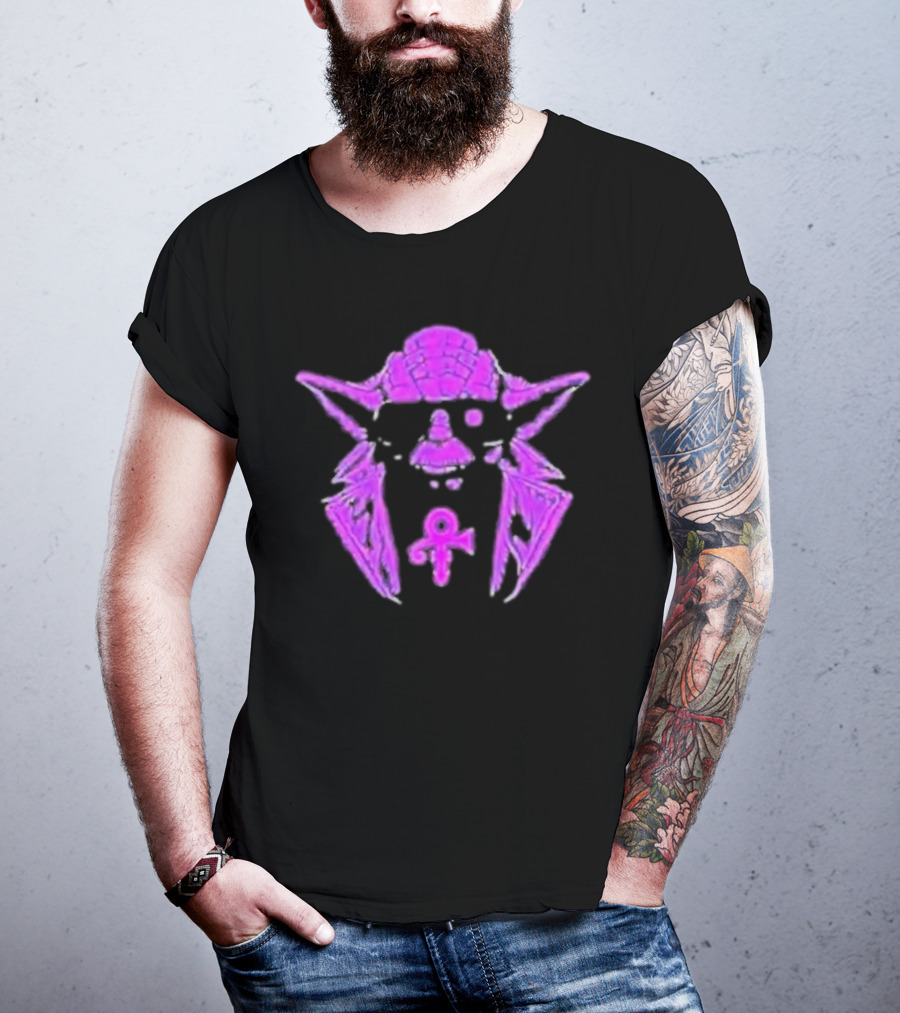 Yoda Purple Symbol Fusion T-Shirt