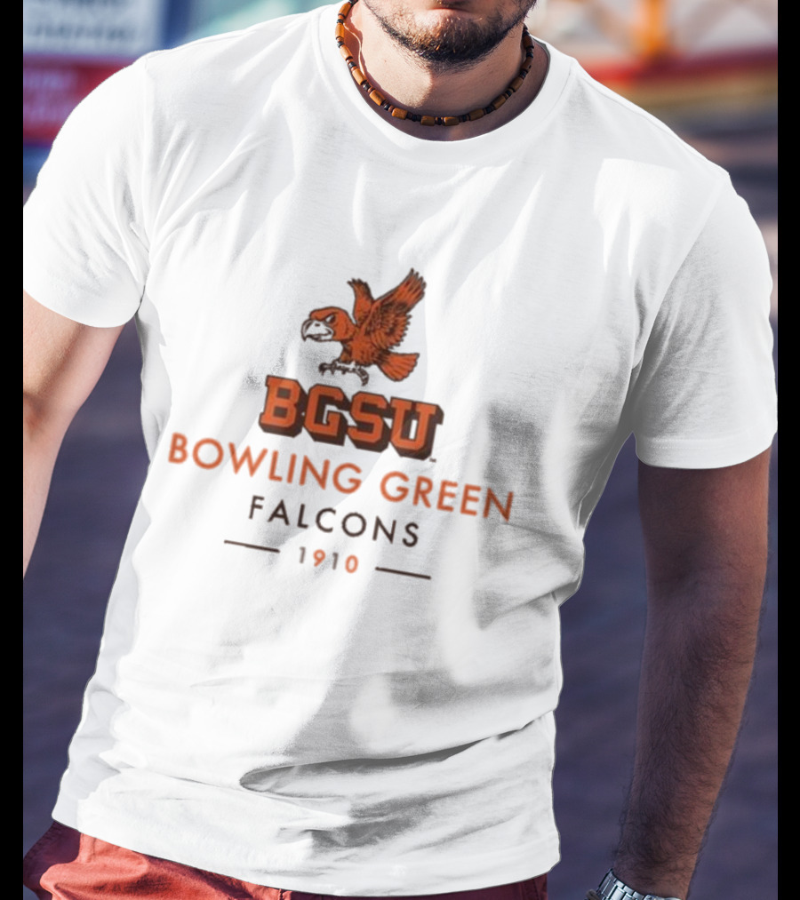 BGSU Bowling Green Falcons 1910 Vintage Falcon T-Shirt