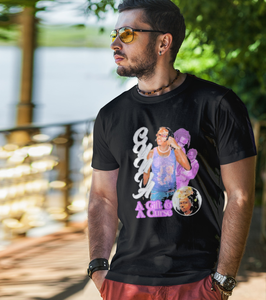 Wunna A Gift And A Curse Graphic Style Text And Portraits T-Shirt