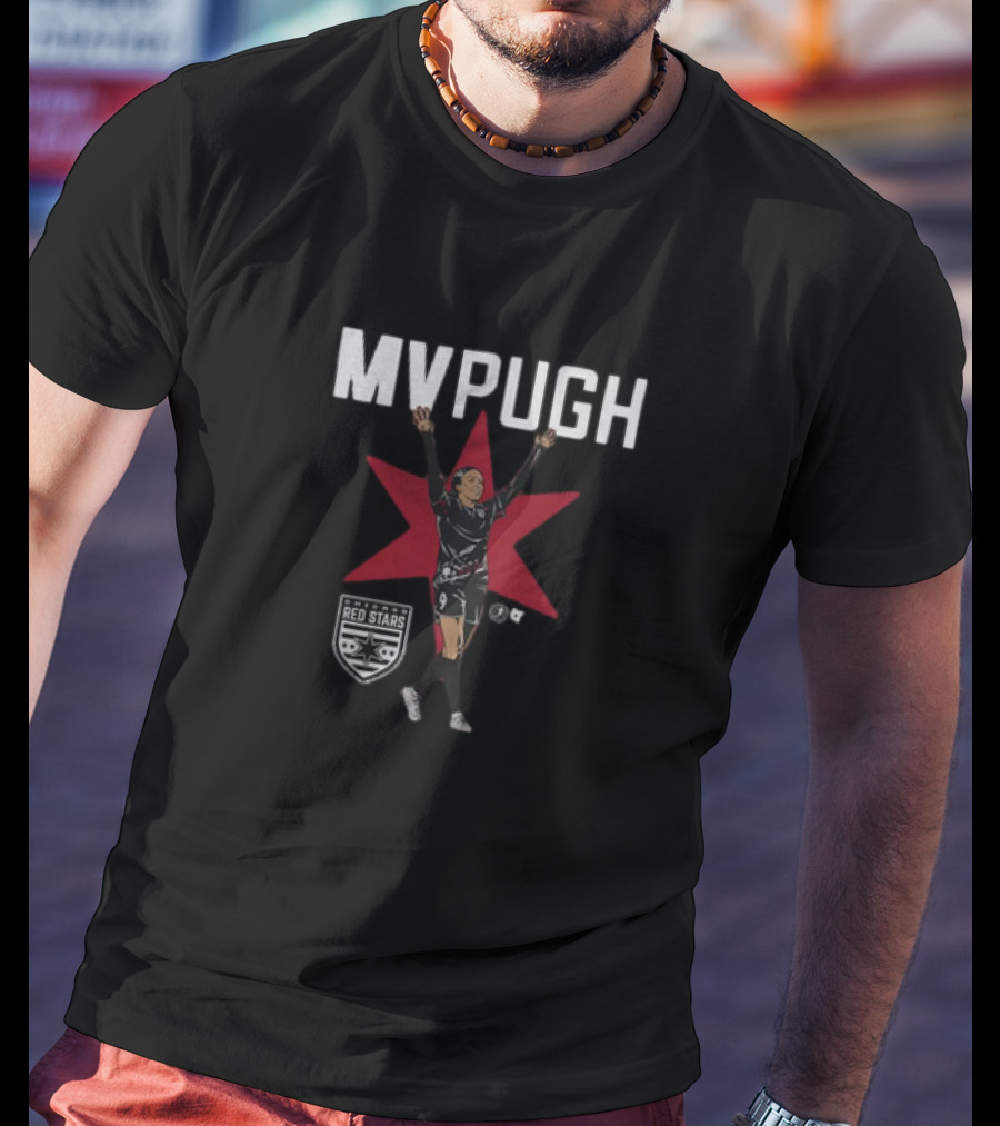 Chicago Red Stars MVPugh Mallory Pugh Star T-Shirt