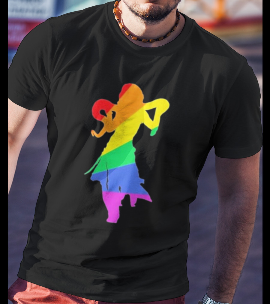 Abeardedhero Just Listen Rainbow T-Shirt