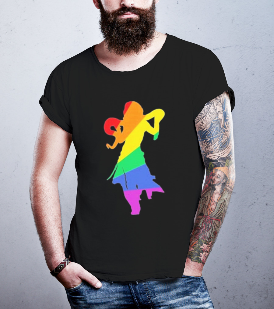 Abeardedhero Just Listen Rainbow T-Shirt