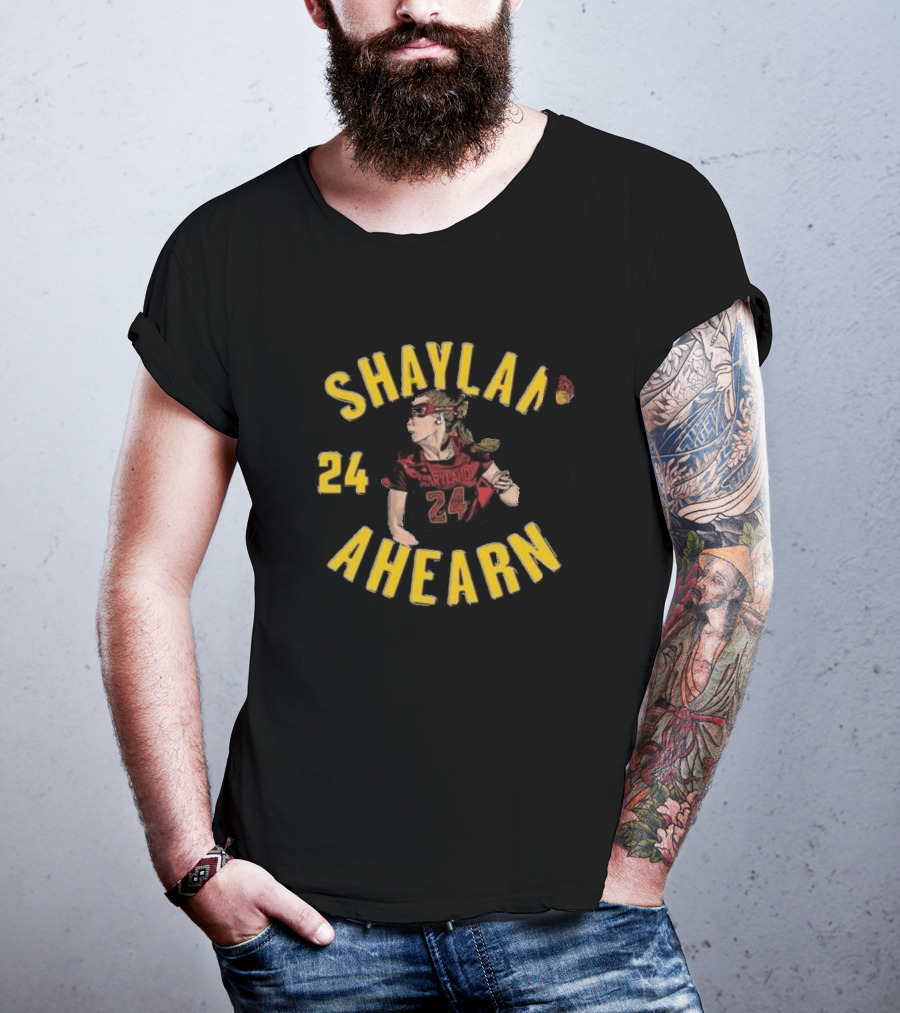 Shaylan Ahearn Maryland 24 Sports T-Shirt