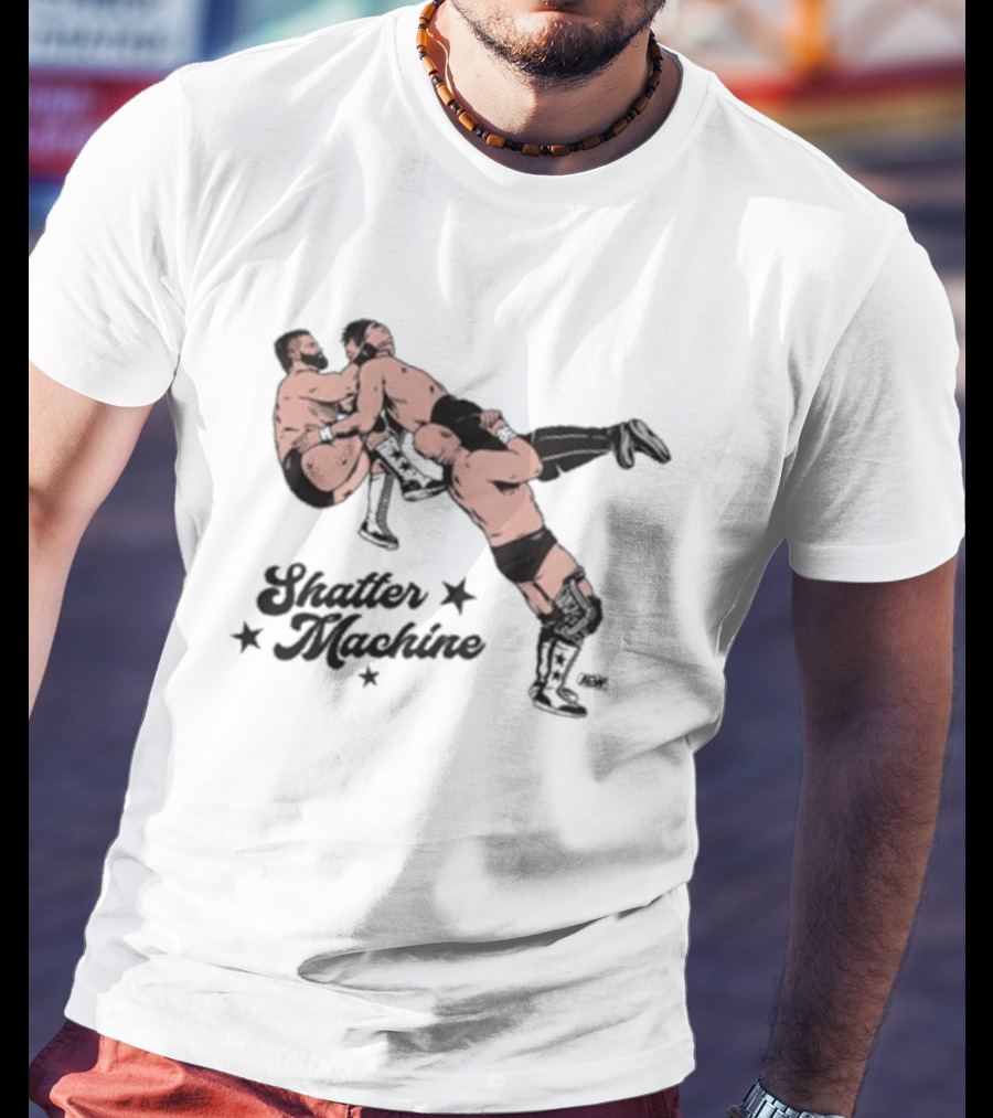 Shatter Machine Wrestling Move Top Rope Action T-Shirt