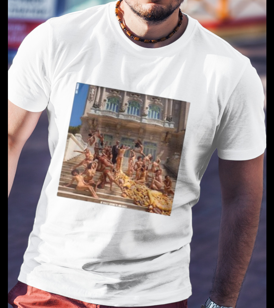 Sofi Tukker Bread Album Cover Art Dripping In Bread On Grand Staircase T-Shirt