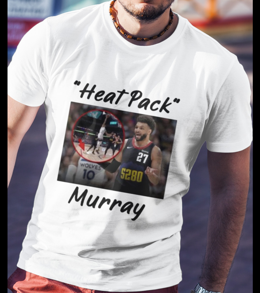 Heat Pack Murray 5280 Wolves 27 Basketball Action T-Shirt