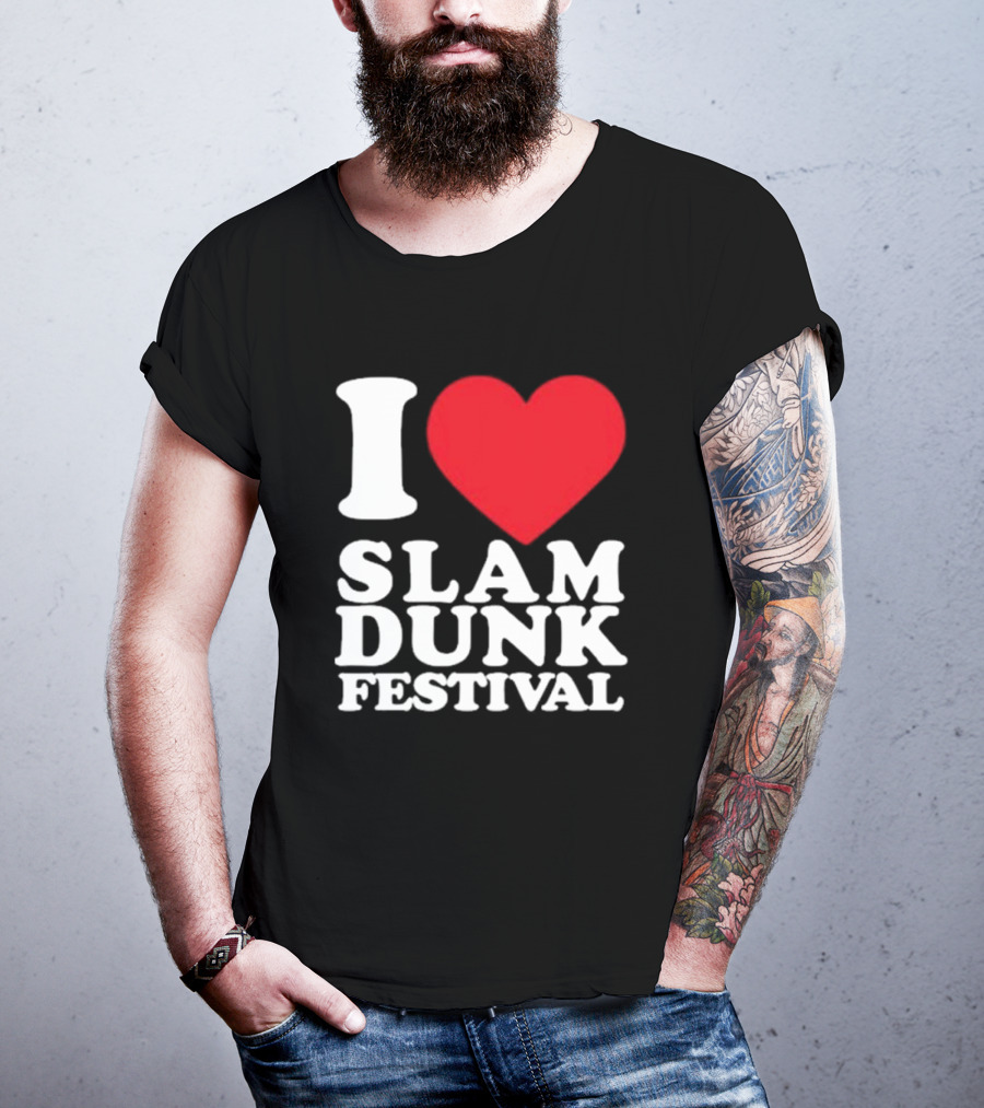 I Heart Slam Dunk Festival T-Shirt