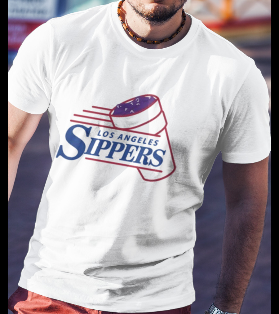 Los Angeles Sippers Drink Cup T-Shirt