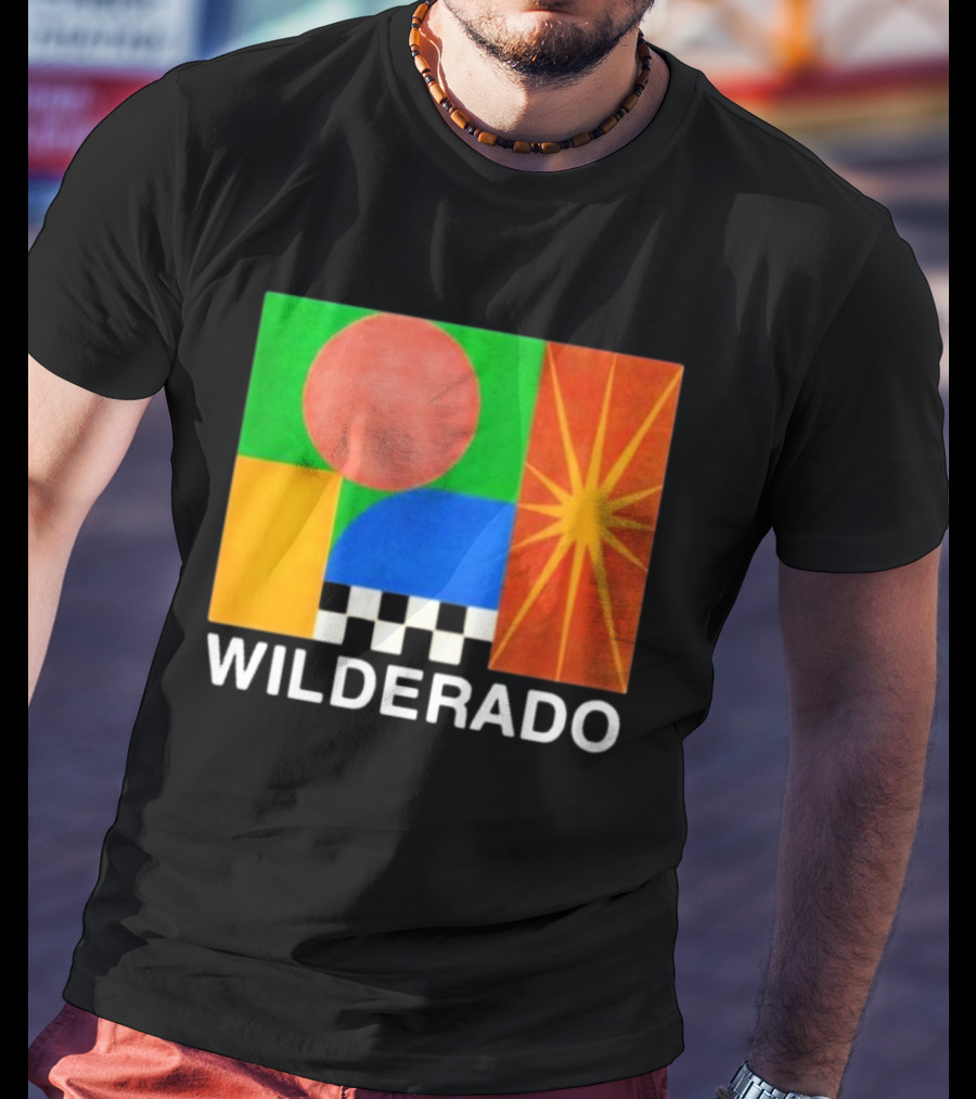 Wilderado Merch Talker Colorful Geometric Abstract T-Shirt