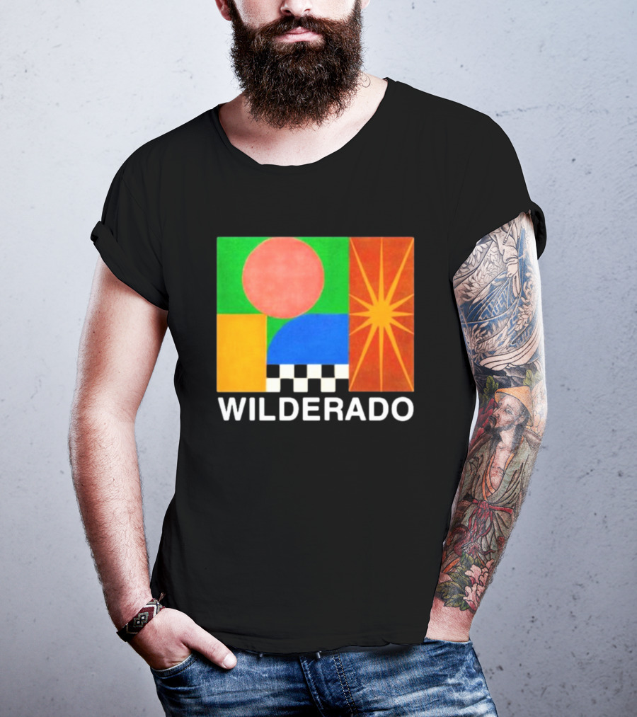 Wilderado Merch Talker Colorful Geometric Abstract T-Shirt