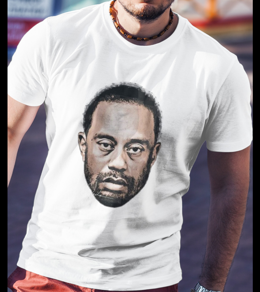 Tiger Woods Face Shot T-Shirt