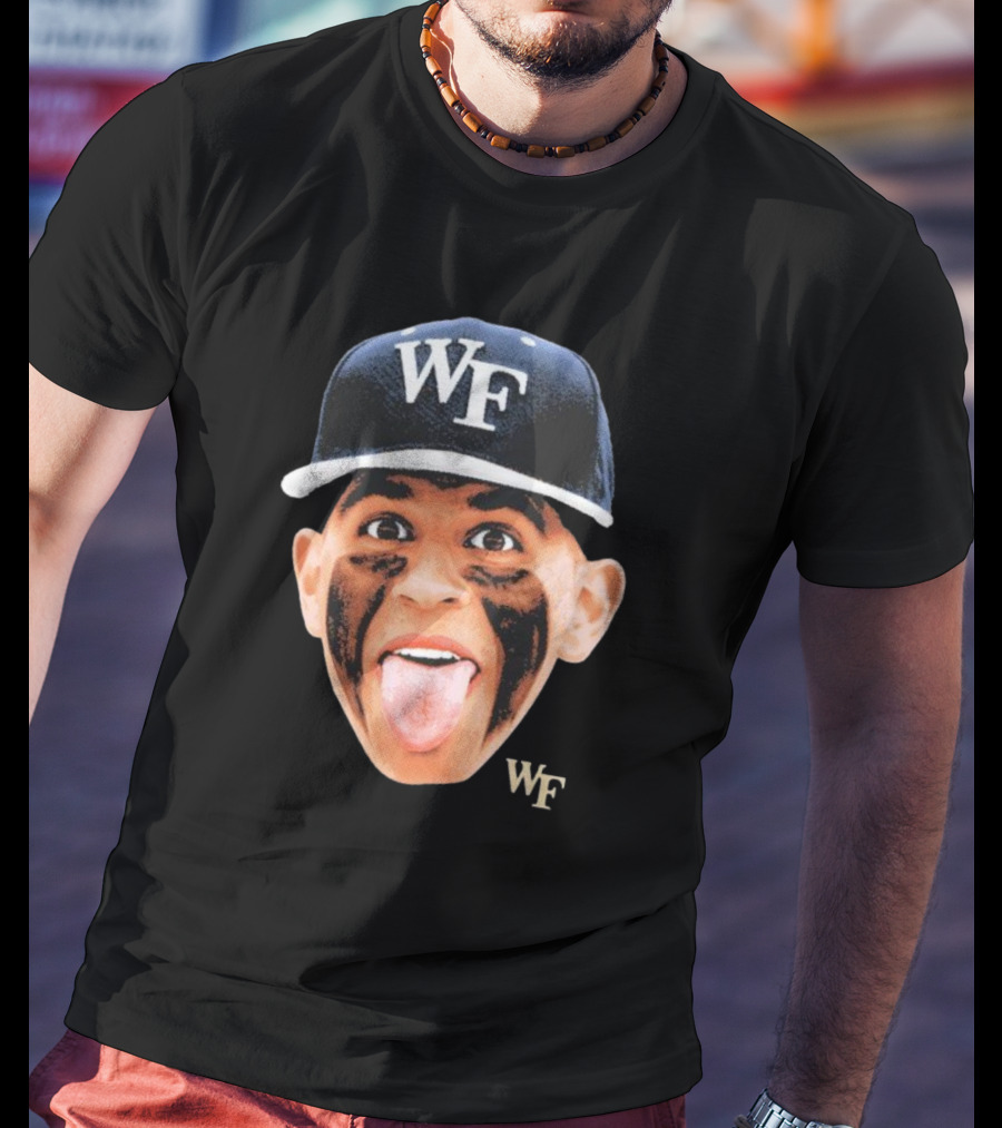 WF Baseball Cap Face Adam Tellier W WF T-Shirt