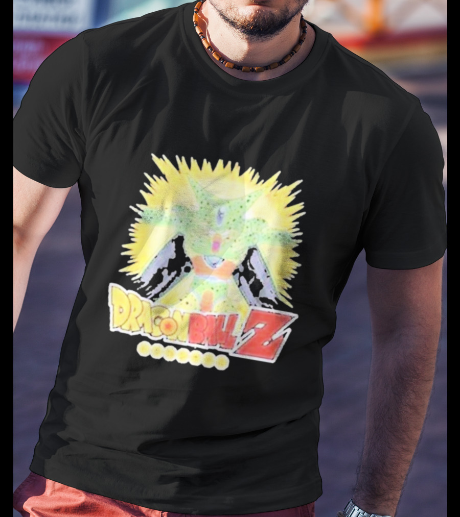 Cell Taiyoken Dragon Ball Z Reflective Power Burst T-Shirt