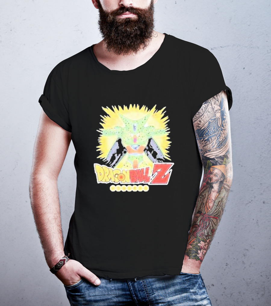 Cell Taiyoken Dragon Ball Z Reflective Power Burst T-Shirt