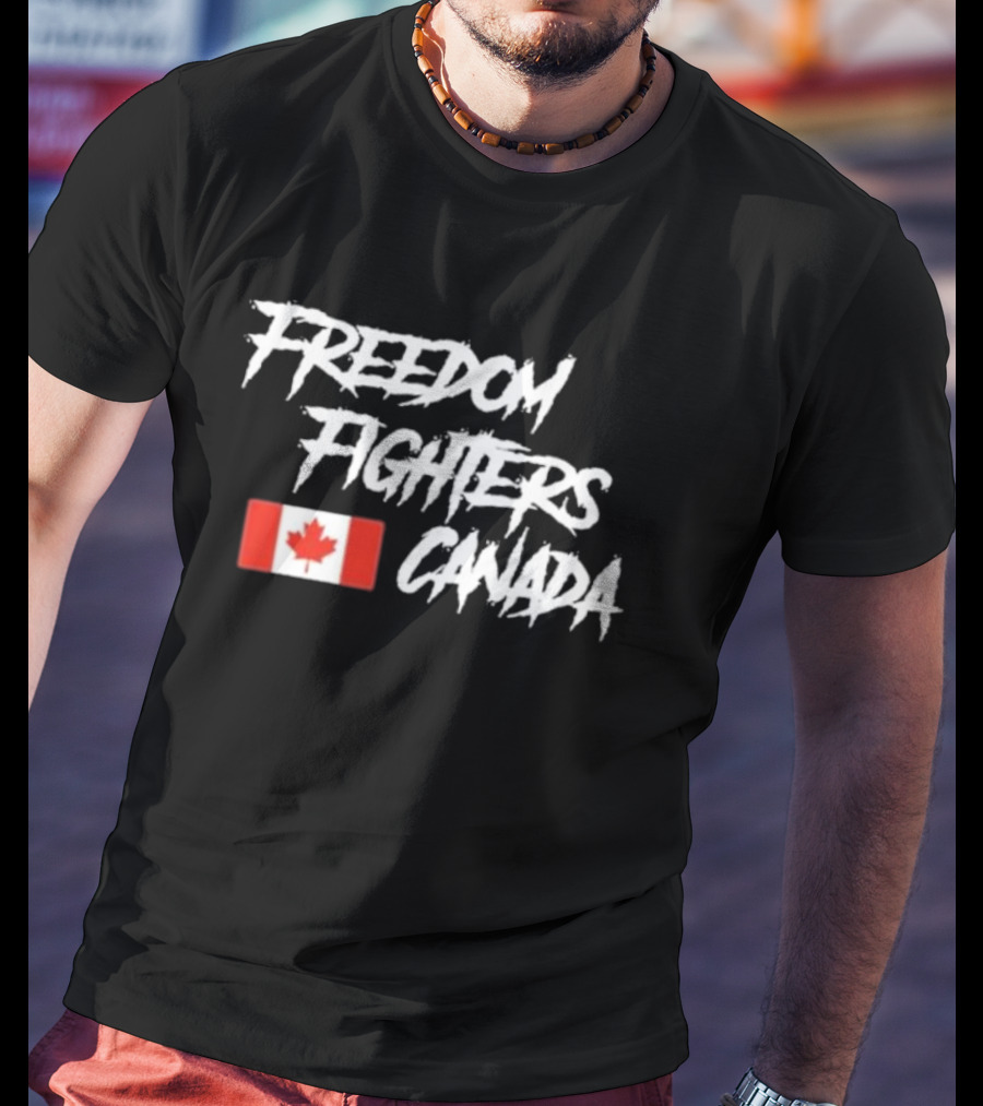 Freedom Fighters Canada Flag T-Shirt