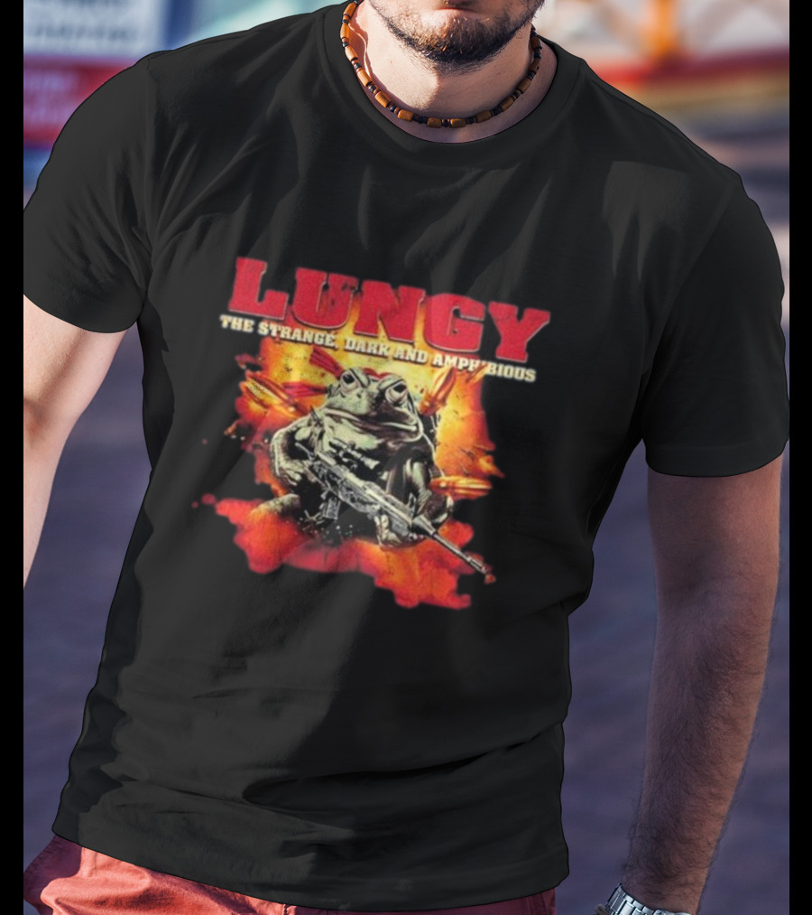 Lungy The Strange Dark And Amphibious Vintage Mrballen First Fury T-Shirt