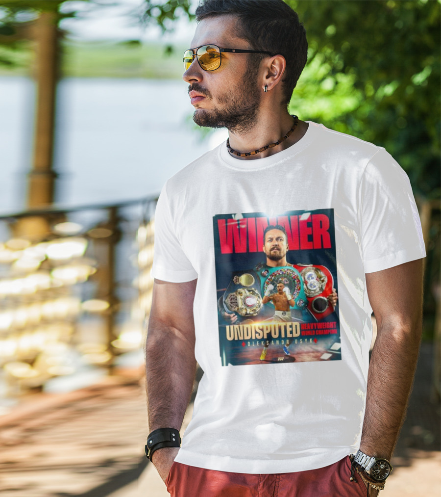 Winner Undisputed Heavyweight World Champion Oleksandr Usyk T-Shirt