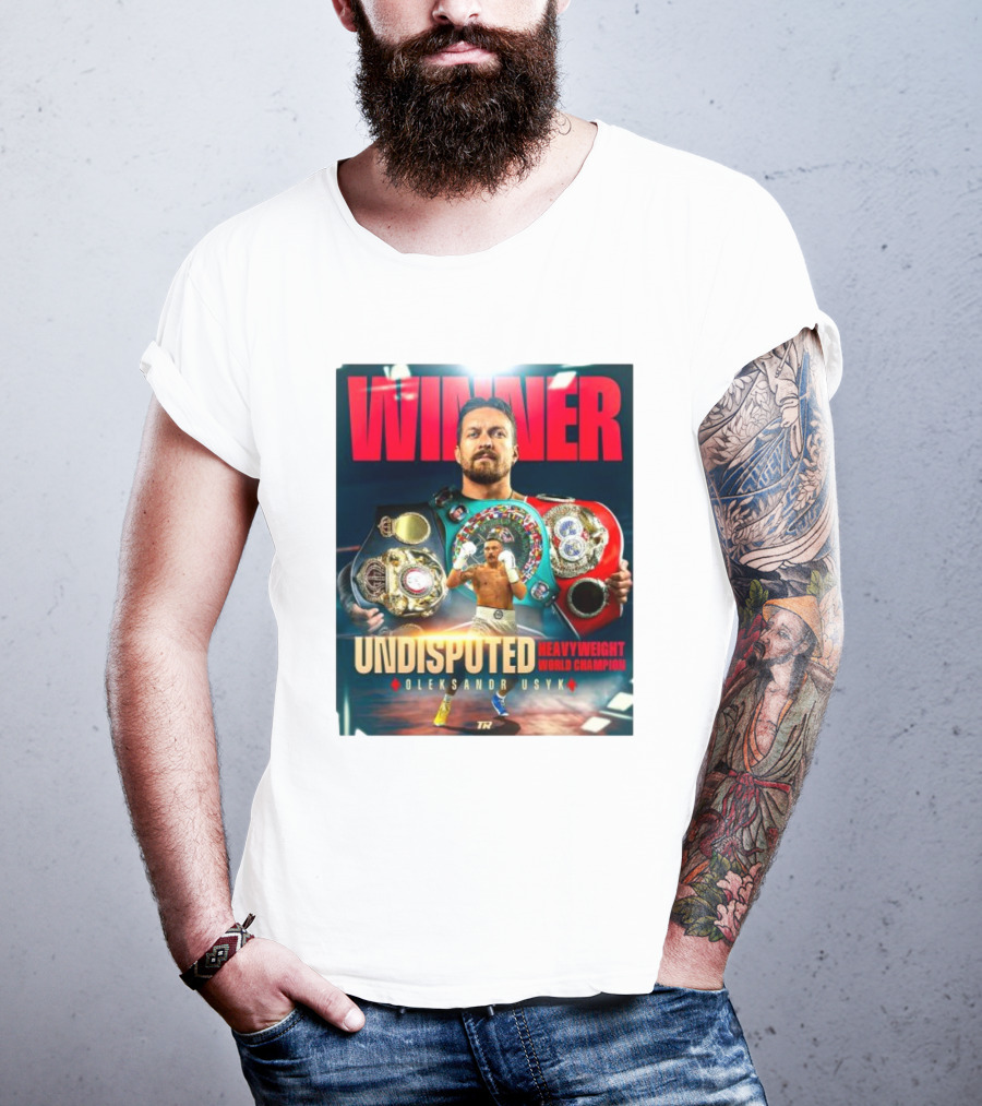 Winner Undisputed Heavyweight World Champion Oleksandr Usyk T-Shirt