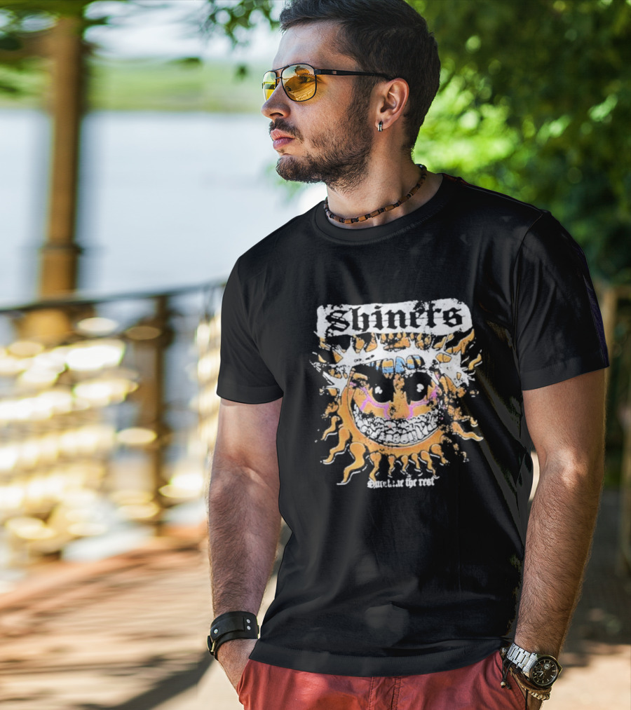 Shiners Out.ine The Rest Grinning Sunburst T-Shirt