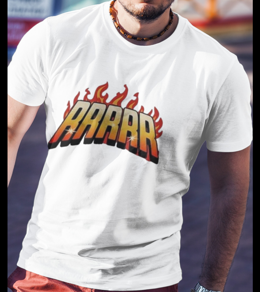 Rrrrrrr Top Slangteez Flames T-Shirt