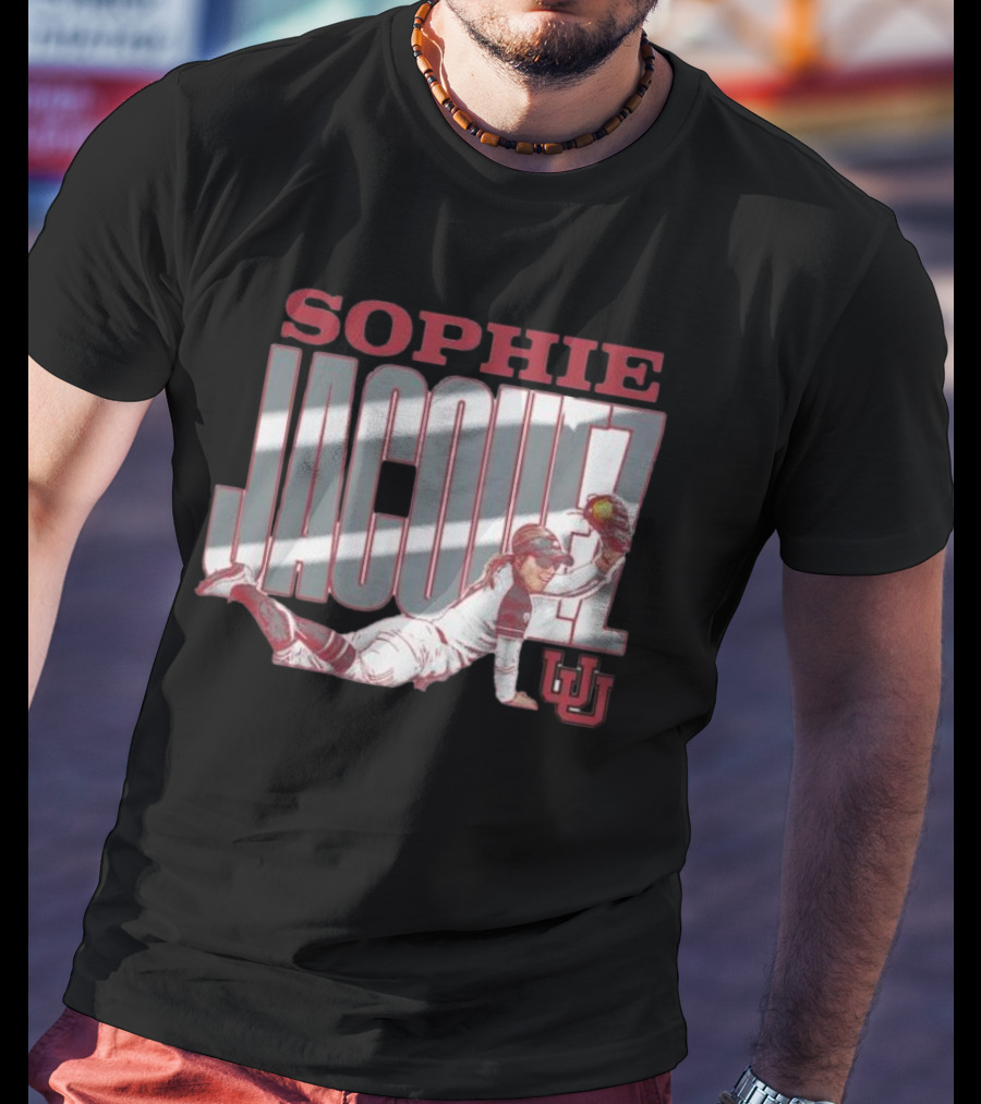 Sophie Jacquez Utah Diving Catch Softball Player UJ T-Shirt